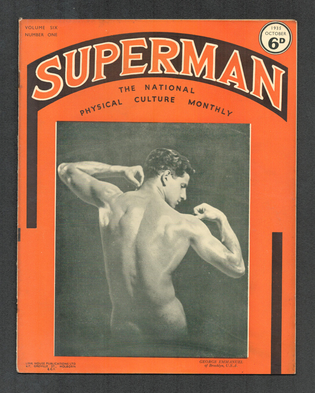 Superman Vol 6 No 1 Oct 1935