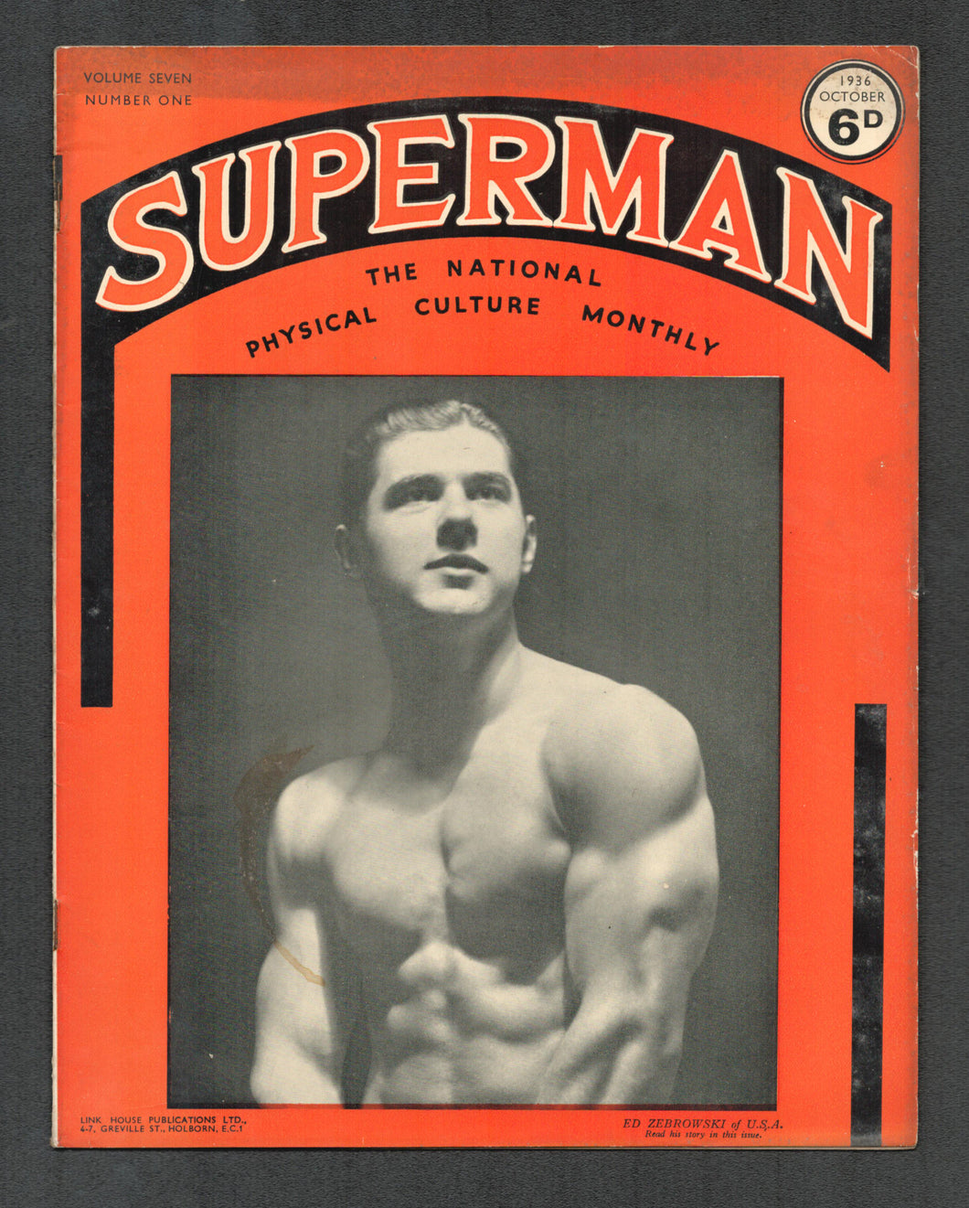 Superman Vol 7 No 1 Oct 1936