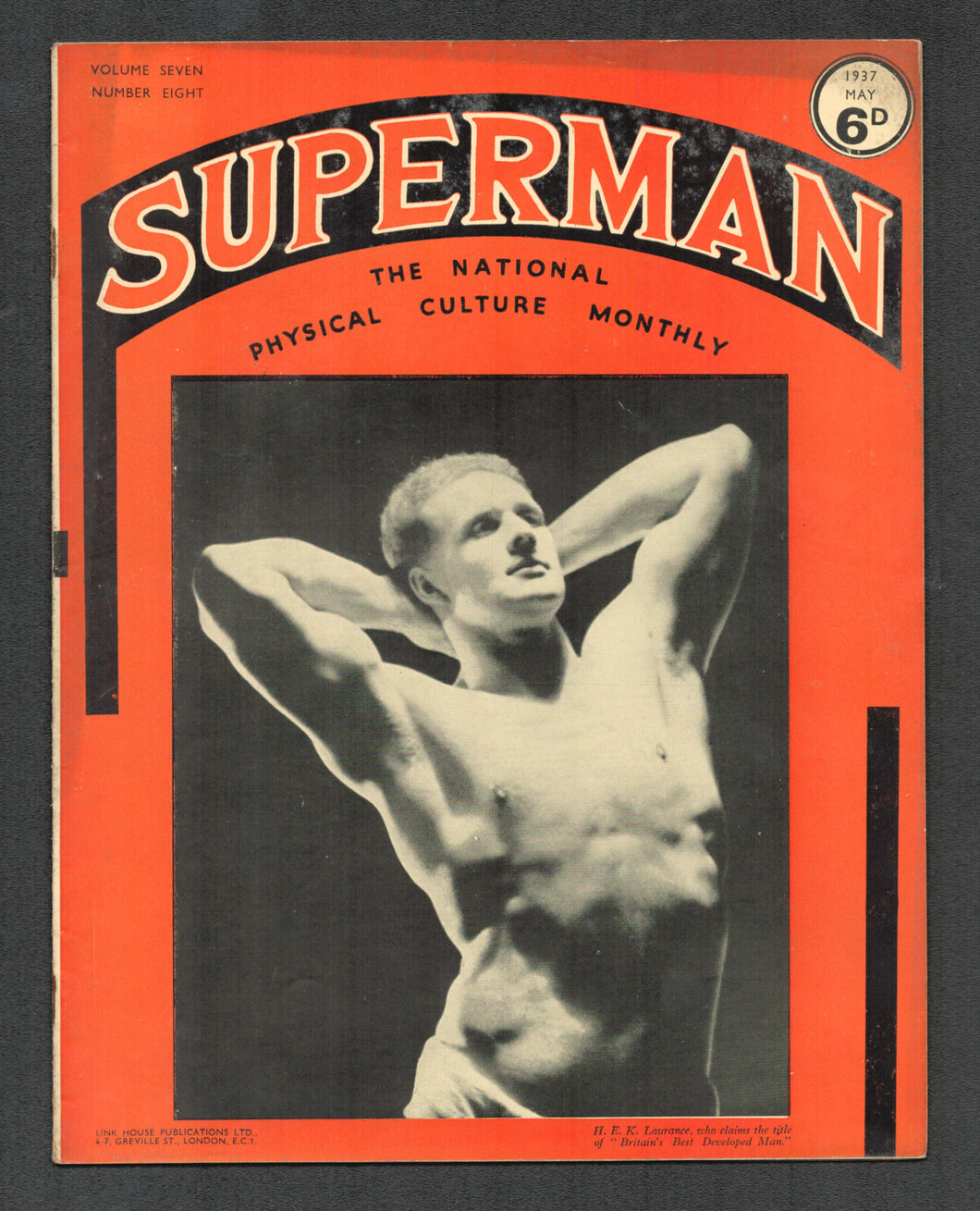 Superman Vol 7 No 8 May 1937
