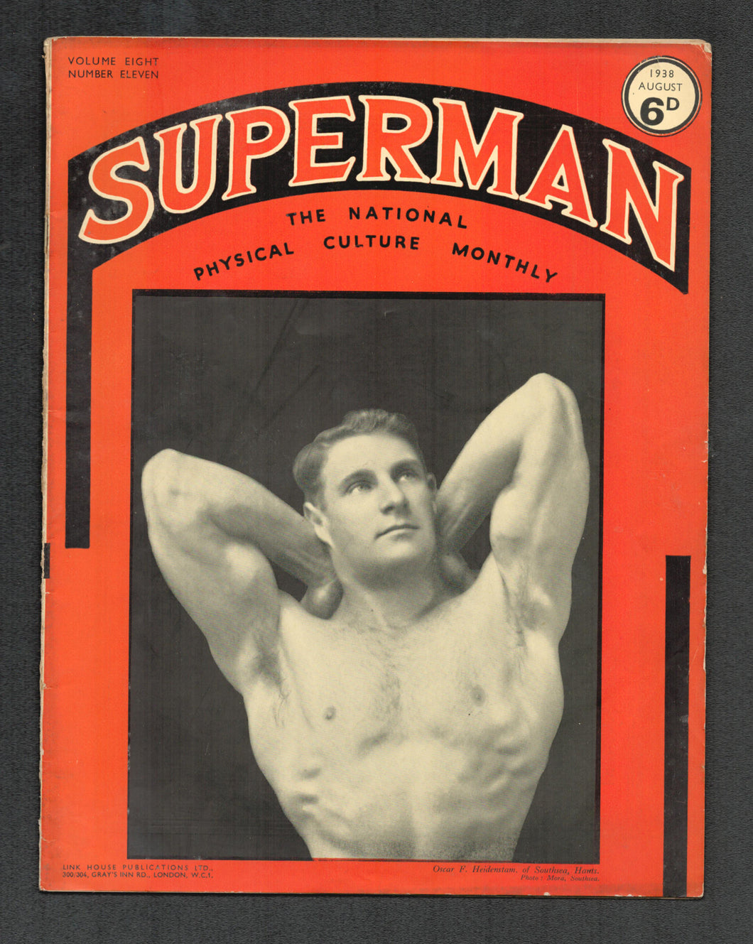 Superman Vol 8 No 11 Aug 1938