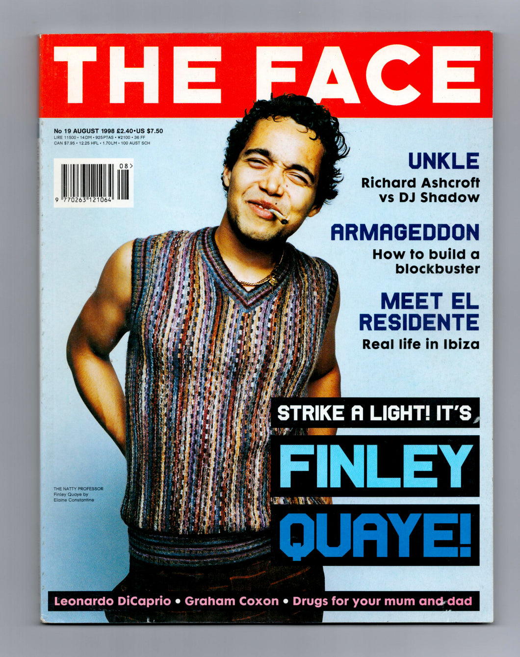 The Face Vol 3 No 19 Aug 1998