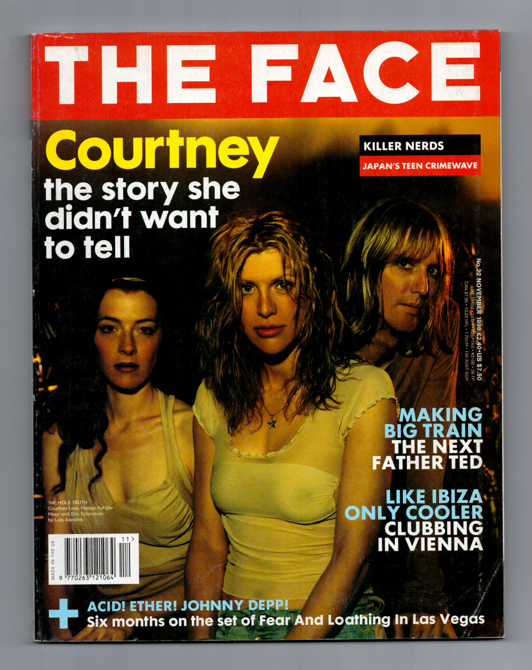 The Face Vol 3 No 22 Nov 1998