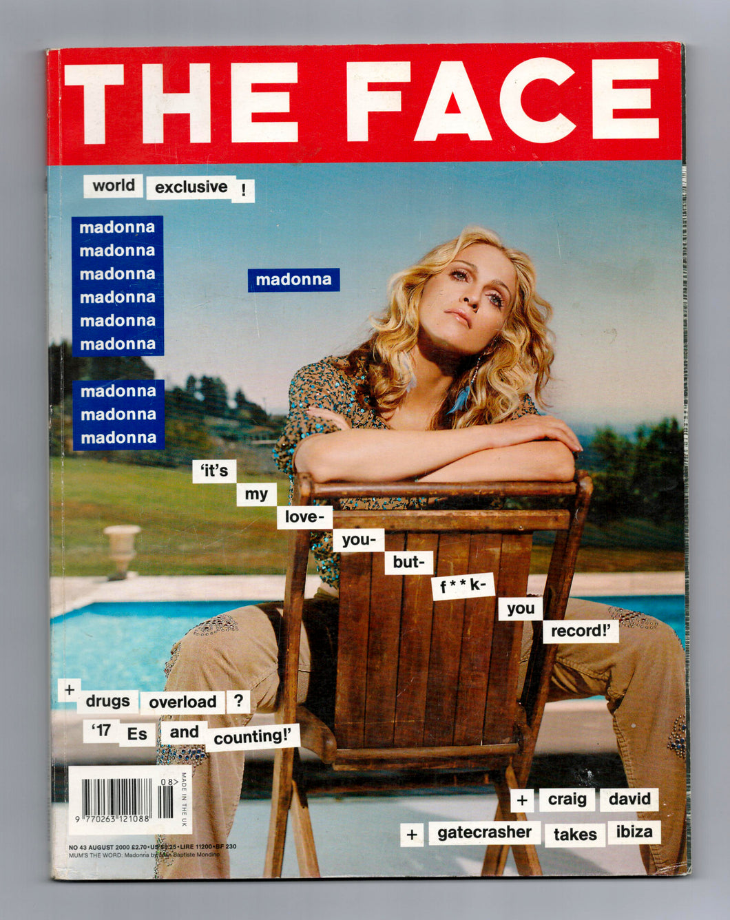 The Face Vol 3 No 43 Aug 2000
