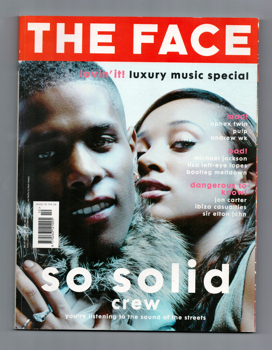 The Face Vol 3 No 57 Oct 2001
