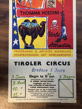 Load image into Gallery viewer, Tiroler Circus, 1963
