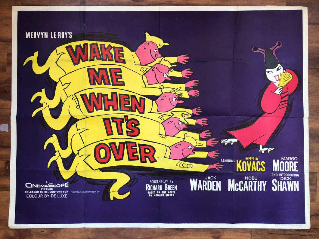 Wake Me When it's Over, 1960