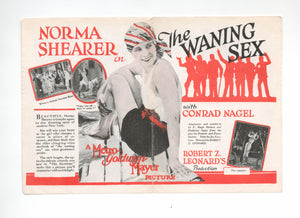 Waning Sex, 1926