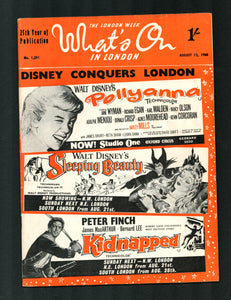 Whats On In London No 1291 Aug 12 1960