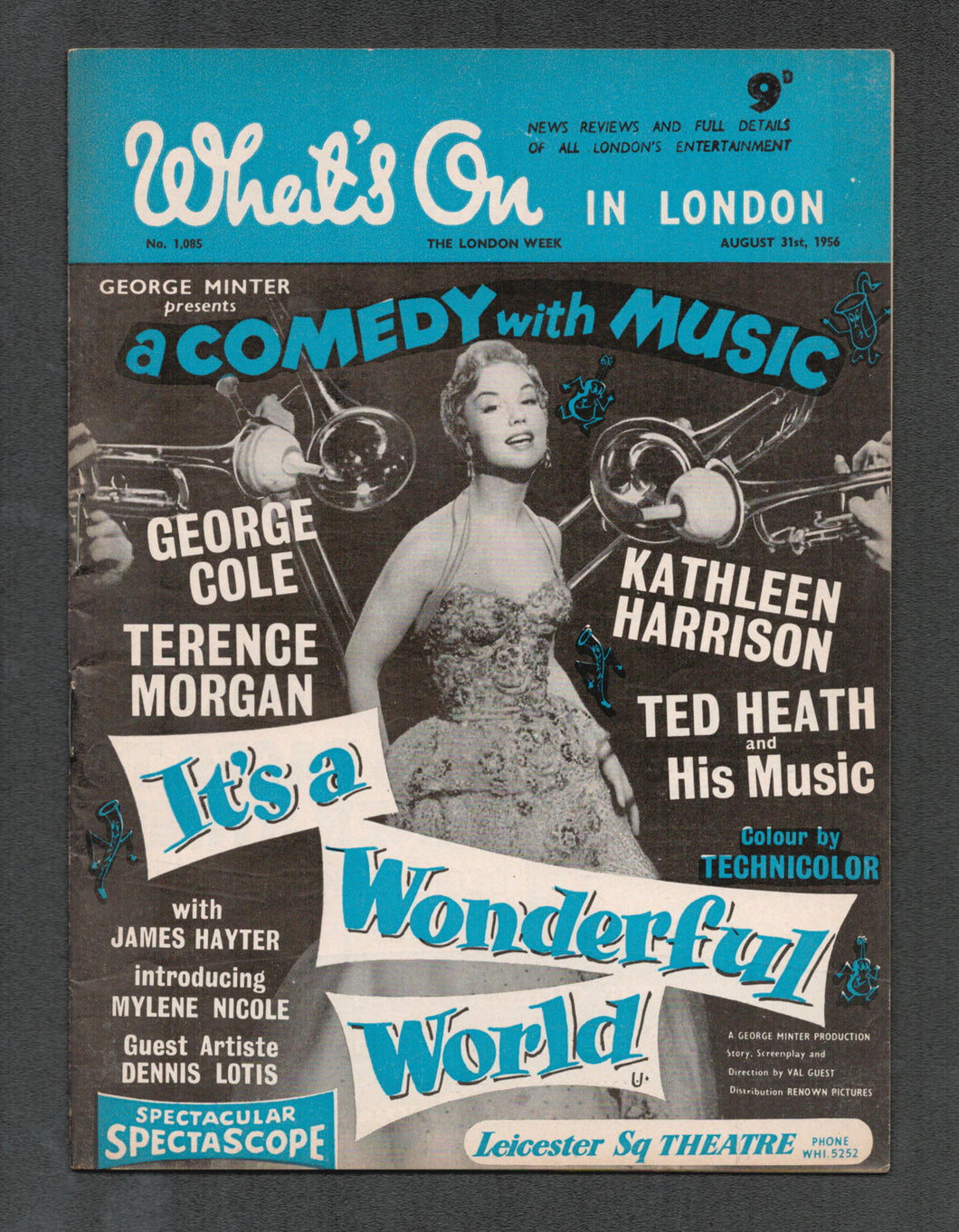 Whats On No 1085 Aug 31 1956