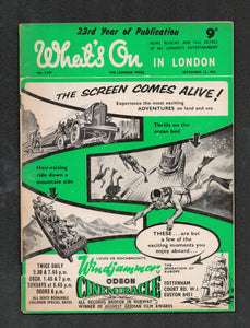 Whats On No 1191 Sept 12 1958