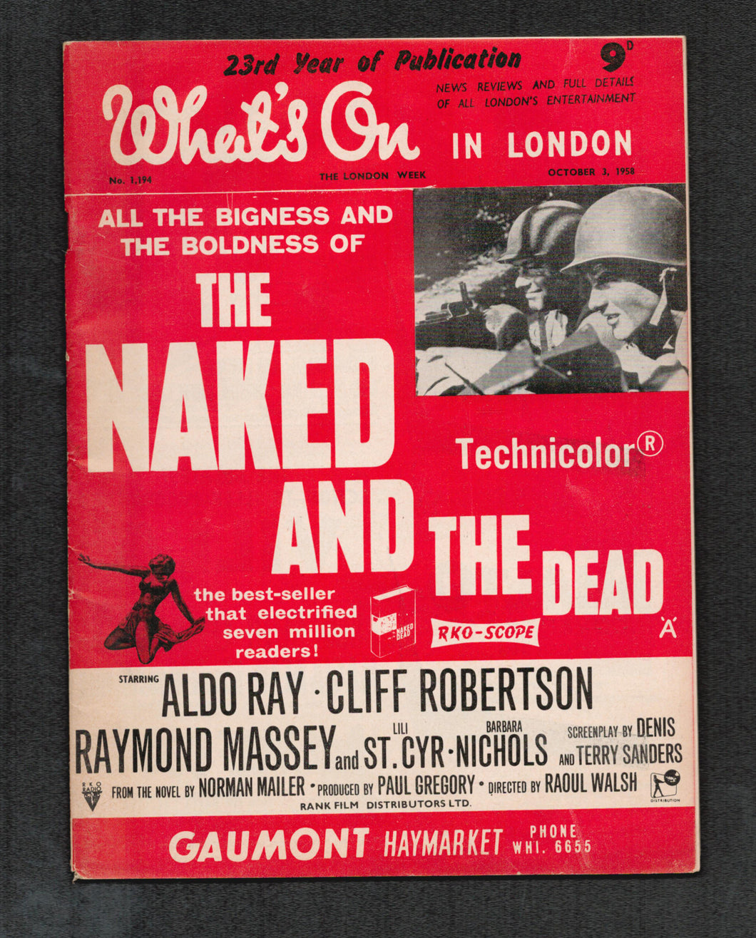 Whats On No 1194 Oct 3 1958