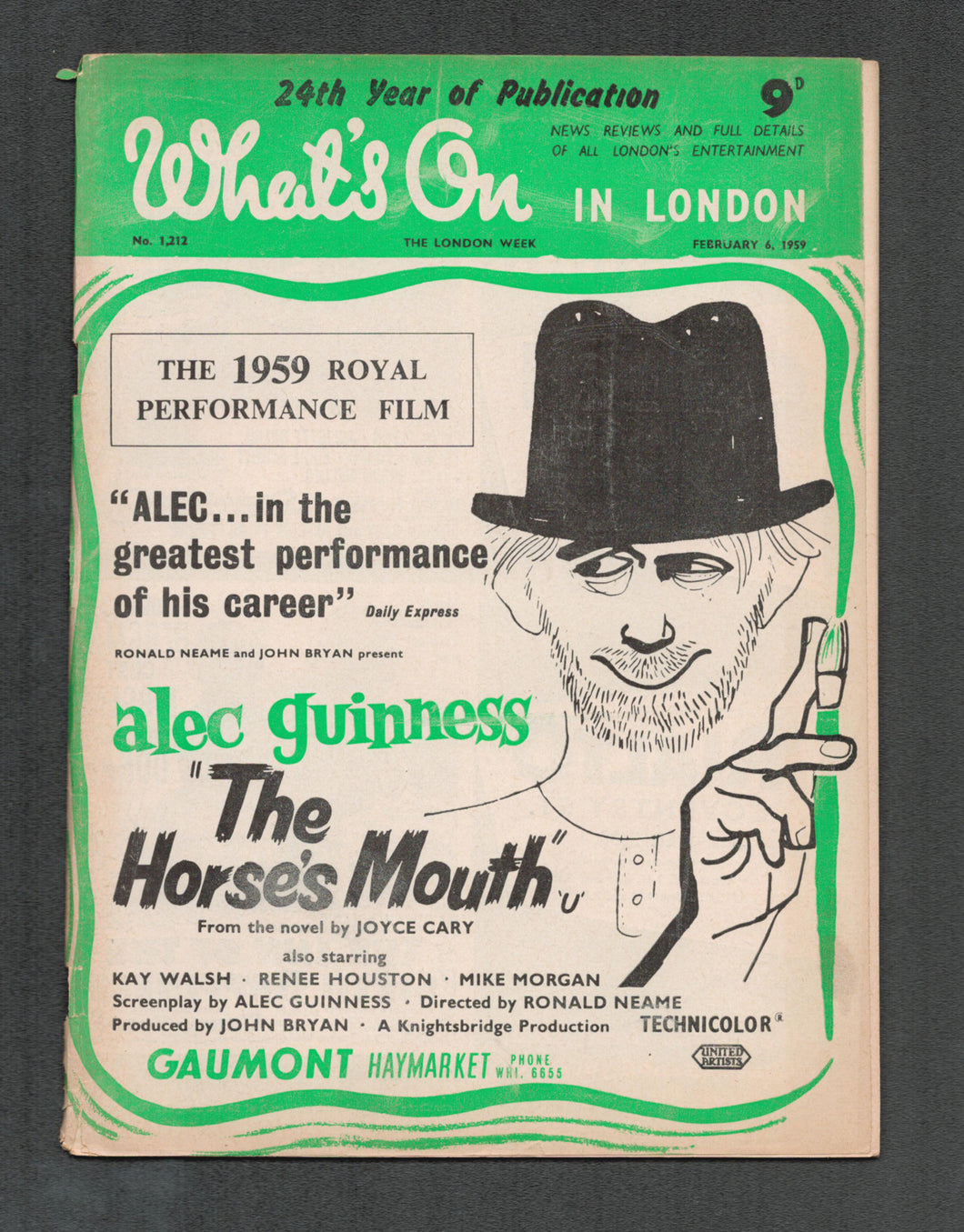 Whats On No 1212 Feb 6 1959