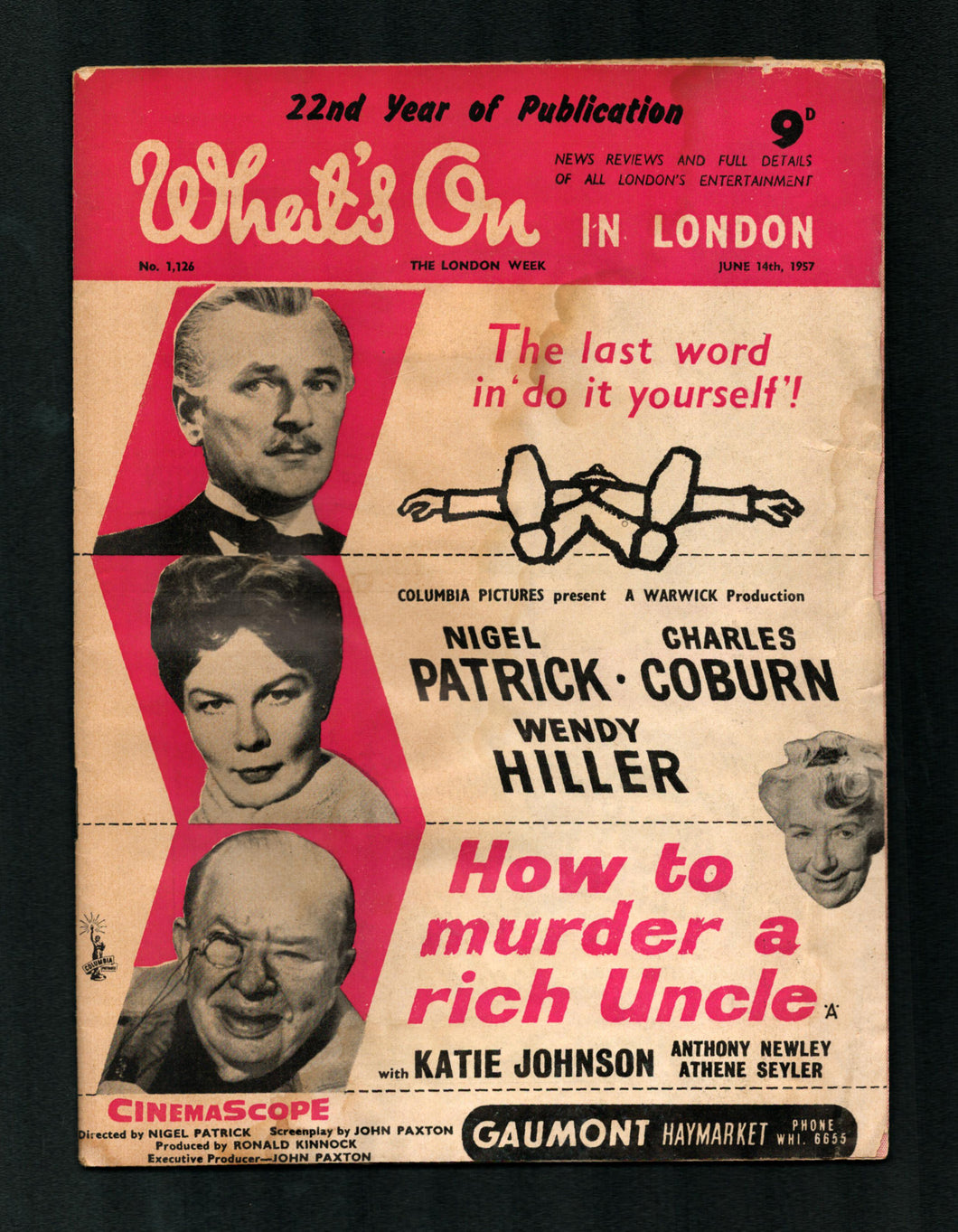 Whats on in London No 1126 June 14 1957