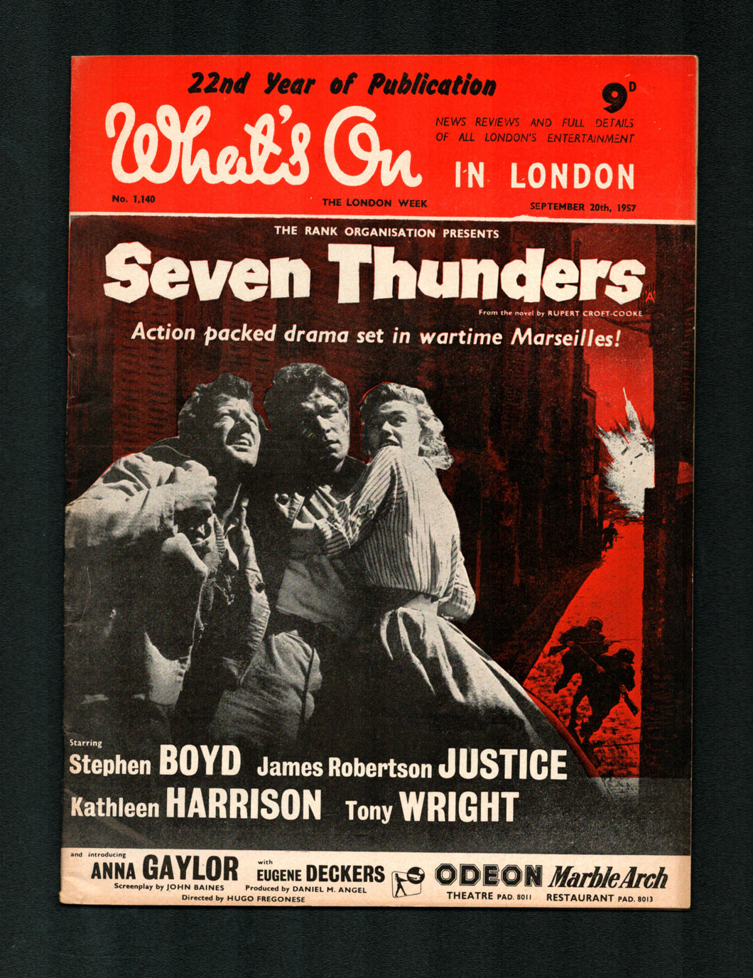 Whats on in London No 1140 Sept 20 1957