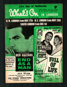 Whats on in London No 1148 Nov 15 1957