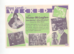 Wicked, 1931