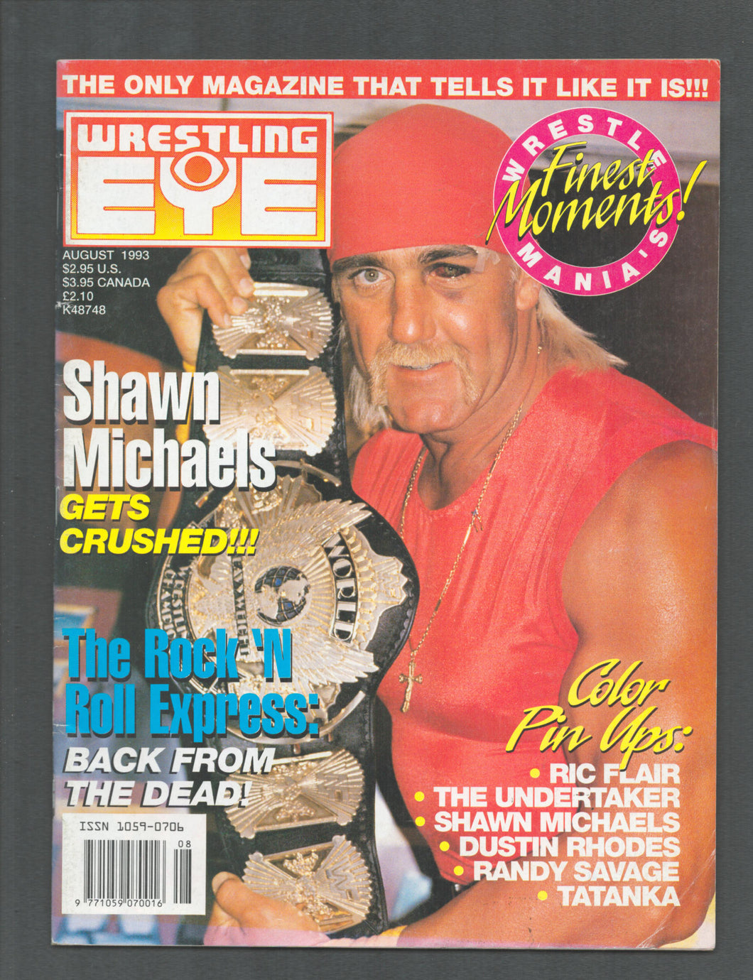 Wrestling Eye Aug 1993