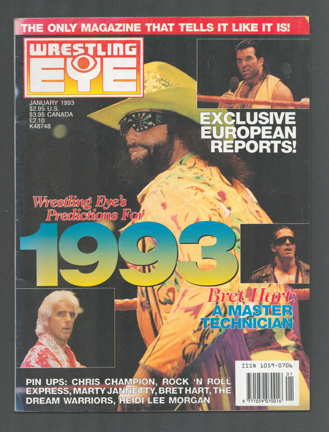 Wrestling Eye Jan 1993