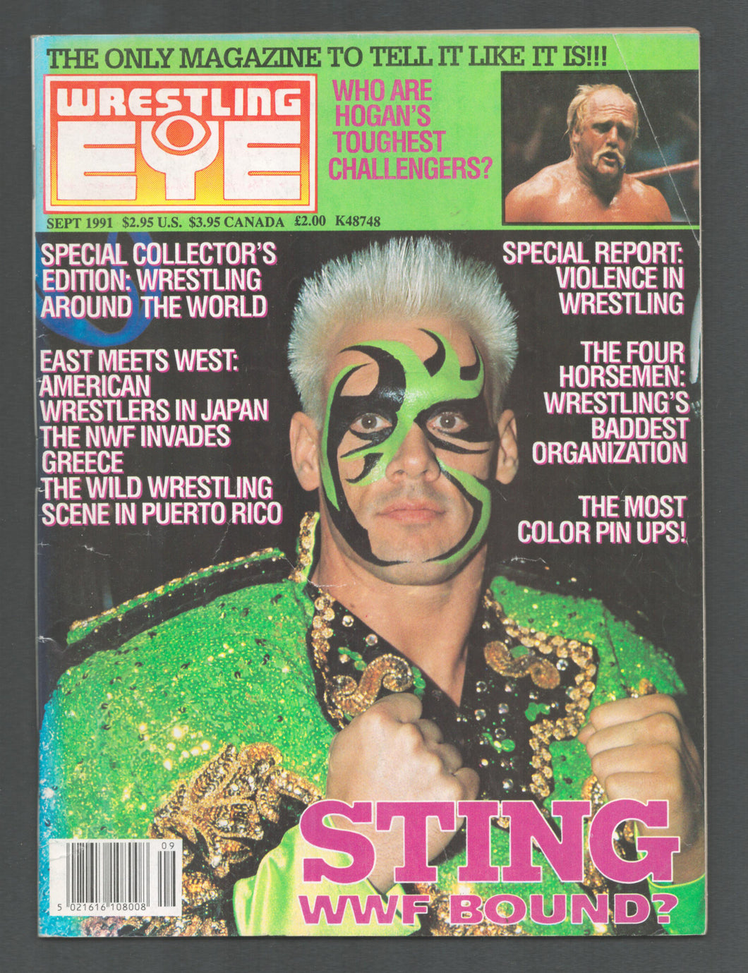 Wrestling Eye Sept 1991