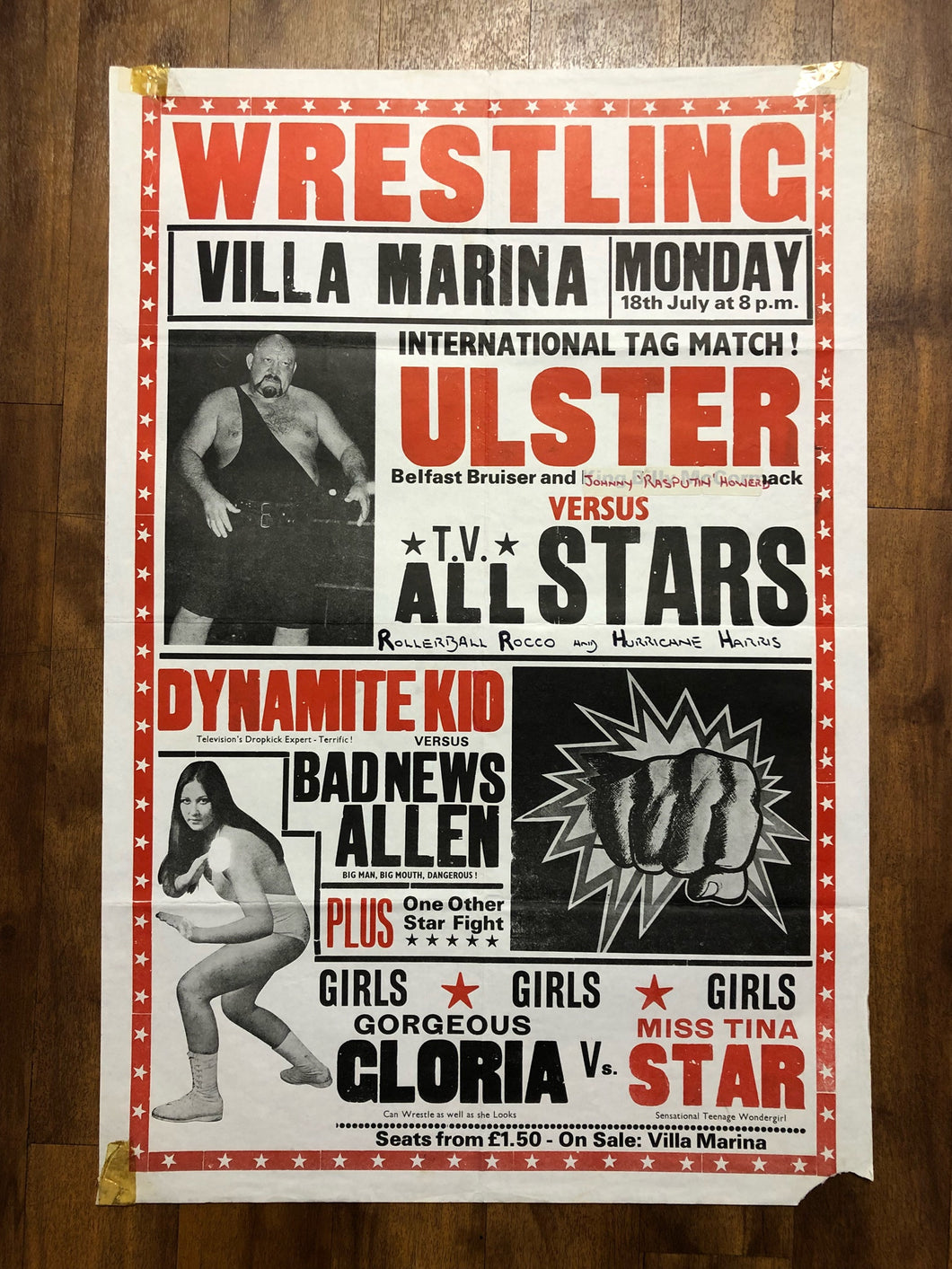 Wrestling Villa Marina July 18