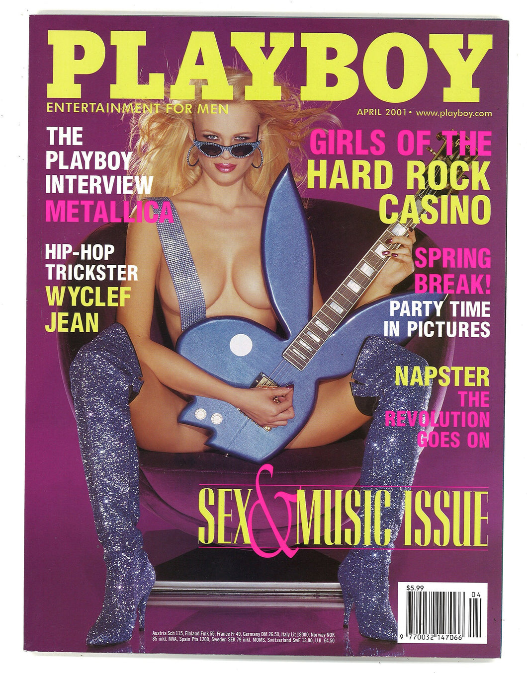 Playboy April 2001