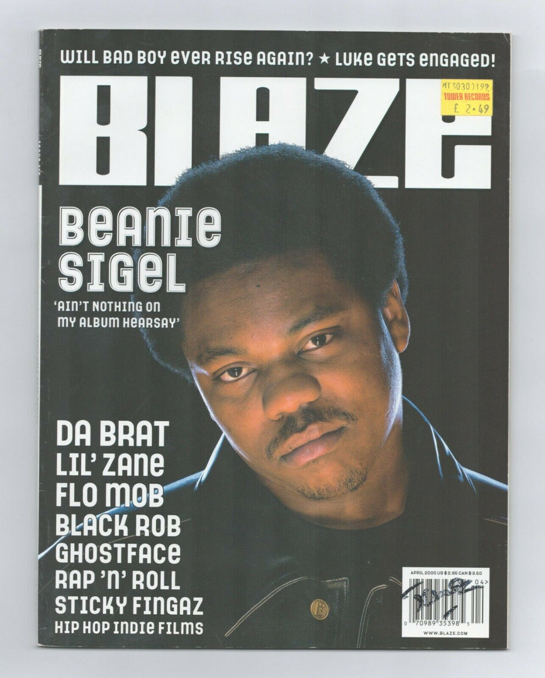 Blaze No 15 April 2000