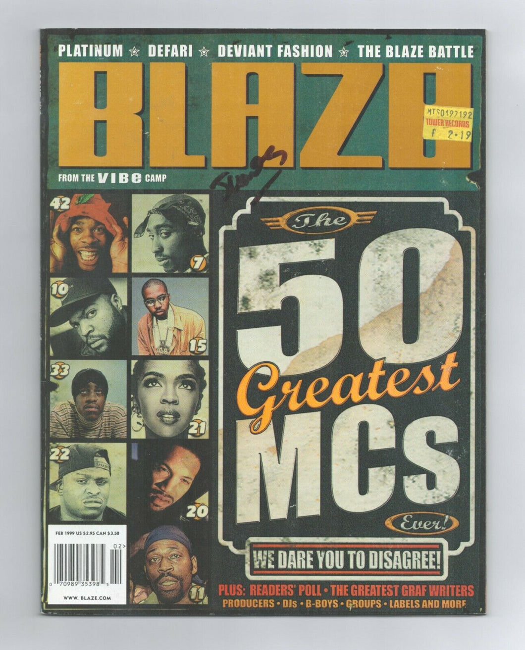 Blaze No 3 Feb 1999