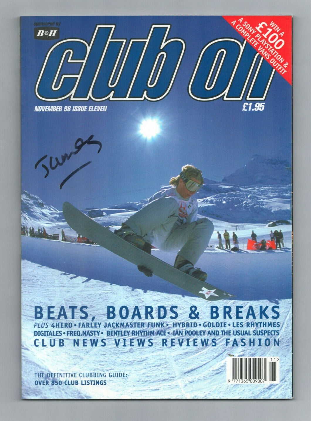 Club On Issue 11 Nov 1998