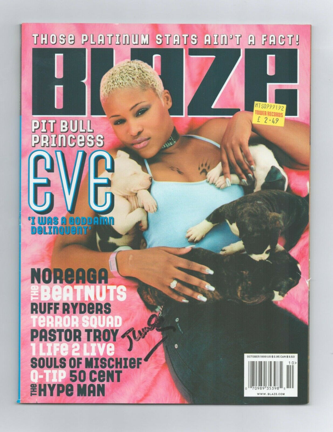 Blaze No 10 Oct 1999